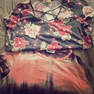2 cute new summer tees bundled!!!
